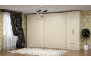 Комплект мебели со шкаф-кроватью трансформер Ратмир в Мошково - moshkovo.mebel54.com | фото