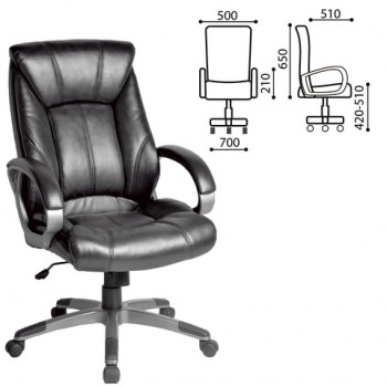 Кресло офисное BRABIX Maestro EX-506 (черный) в Мошково - moshkovo.mebel54.com | фото