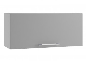 Ройс ПГ 800 Шкаф верхний горизонтальный (Графит софт/корпус Серый) в Мошково - moshkovo.mebel54.com | фото